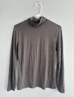 Danskin Gray Women's Long Sleeve Turtleneck